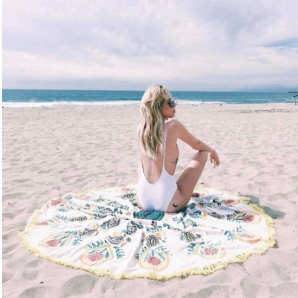 Gypsy Boho Round Beach Blanket
